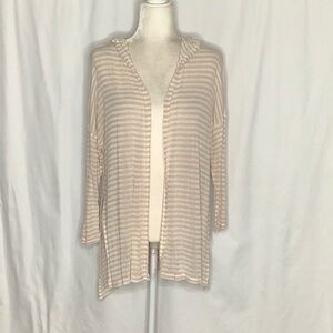 Bobeau Lightweight Cover Up Cardigan Sweater Size XL
